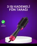 Negatif İyon Teknolojili Saç Kurutma ve Şekillendirme Fırçası-1