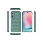 Samsung A36 Kılıf Optimum Silikon - Koyu Yeşil-3