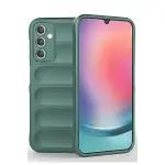 Samsung A36 Kılıf Optimum Silikon - Koyu Yeşil-1