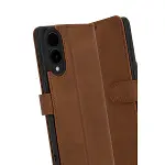 Samsung Galaxy S25 Edge Trend S Plus Kapaklı Kılıf - Taba-3