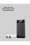 Akıllı LCD Ekranlı 20.000mAh Powerbank PD + USB + Type-C Yeni Nesil-3