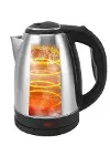 Elektrikli Paslanmaz Çelik Su Isıtcı Çelik Kettle 1.8 Lt. Uzun Ömürlü-3