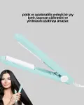 Serak Kaplamalı, Saç Hasarını Azaltan Kısa Saçlara Uygun Bukle Maşası-2