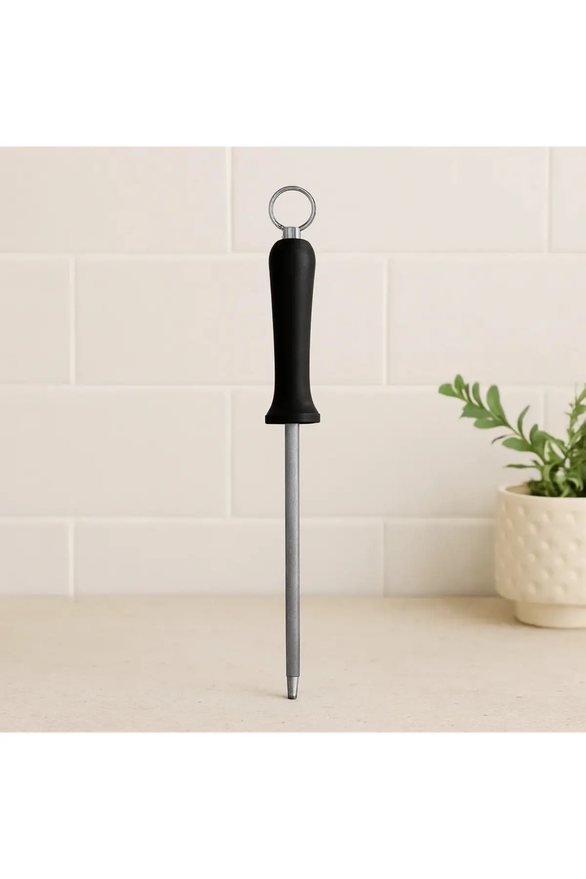 Bıçak Bileme Taşı 30 cm Metal Askılı