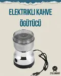 Kompakt Elektrikli Kahve ve Baharat Öğütücü | 14500 Devir, Şeffaf Kapaklı, Hediye İçin İdeal-1