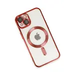 Apple İphone 14 Kılıf Kross Magneticsafe Kapak - Kırmızı-3