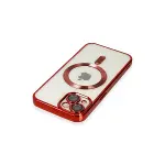Apple İphone 14 Kılıf Kross Magneticsafe Kapak - Kırmızı-4