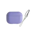 Apple Airpods 3 (3.nesil) 405 Deri Kılıf - Lila-1