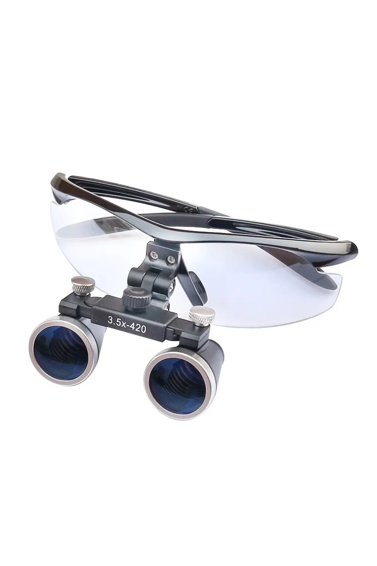 3.5x420mm Diş Cerrahi Gözlük Lens Büyüteç,taşıma Çantalı