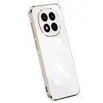 Xiao Red Note 14 Pro 5G Kılıf Volet Silikon - Beyaz-3