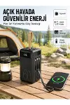 LED Ekranlı Çok Fonksiyonlu Taşınabilir Şarj Ünitesi Powerbank Yeni Nesil-1
