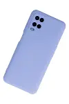 Oppo A54 4G Kılıf Nano içi Kadife Silikon - Lila-2