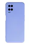 Oppo A54 4G Kılıf Nano içi Kadife Silikon - Lila-1