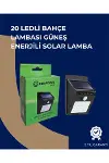 Solar Enerjili 20 LED Duvar Lambası | Hareket Sensörlü, Su Geçirmez, Kablo Gerektirmez-1