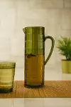 Akrilik Allegra 1,5 Lt Koyu Yeşil Sürahi (Buzdolabı Kapak Rafına Sığar)-4