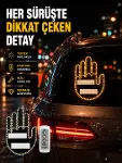 Uzaktan Kumandalı LED El Park Uyarı Cihazı Suya Dayanıklı Enerji Tasarruflu-1