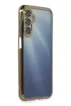 Samsung Galaxy A15 4G Kılıf Razer Lensli Silikon - Gold-2