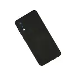 Samsung Galaxy A02 Kılıf Kelvin Kartvizitli Silikon - Siyah-2