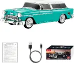 Retro Klasik Araba Bluetooth Hoparlör Kablosuz HD Ses FM Radyo YG-1955-2