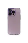 Apple iPhone 13 Pro Kılıf Armada Lensli Kapak - Lila-2