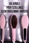 Saç Düzleştirici Tarak Isı Ayarlı Yıpranma Önleyici Düzleştirici Fön Tarak-2