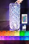 Gece Lambası Kristal Lamba Dokunmatik Şarjlı Hediyelik-4