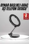 Magsafe Telefon Tutucu 360 Dönebilen Ayarlanabilir Araç İçi Tutucu-1