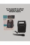 15W Güçlü Ses Çıkışlı Bluetooth Hoparlör FM Radyo ve Mikrofon Destekli-2