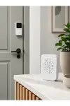 Beyaz Wi-Fi Akıllı Görüntülü Kapı Zili HD Kamera, Gece Görüşü ve Telefon Bildirimli Kablosuz Kapı Zi-2