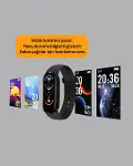 Akıllı Bileklik – Kalp Atışı, Uyku, Adımsayar ve Bildirim Takibi-3