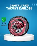 1200 Amper Akü Takviye Kablosu 2 Metre İzoleli Bakır Uçlu-1