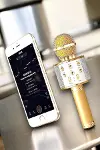 Şarjlı ve Uzun Pil Ömürlü Karaoke Mikrofon USB Bellek Destekli, Profesyonel Ses-2