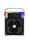Taşınabilir Sprey Fan RGB Işıklı Mini Klima Soğutucu Nemlendirici USB Şarjlı-4