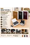 Kilitli Kitap Modeli Kumbara - Küçük 114x80x45 mm-4