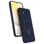 Samsung Galaxy A35 5g Regal Magsafe Standlı Kapak - Lacivert-1