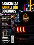 2025 LED El Park Uyarı Siste Uzaktan Kumandalı-1