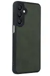 Samsung Galaxy A16 5G Kılıf Aras Deri Kapak - Koyu Yeşil-3