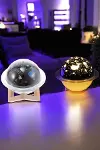 Hava Nemlendirici Masa ve Gece Lambası USB Projeksiyon Aromaterapi-2