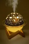 Hava Nemlendirici Masa ve Gece Lambası USB Projeksiyon Aromaterapi-3