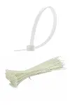100 Adet Plastik Cırt Kelepçe Kablo Bağı Kablo Düzenleyici- 3.6 X 150 MM-2