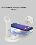 iPhone, AirPods ve Akıllı Saat Uyumlu Çoklu Şarj Cihazı-2