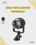 Uzaktan Kumandalı, Ses Kontrollü LED Disko Işığı - Parti ve Kulüpler İçin-1