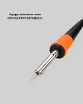 Isıya Dayanıklı Ergonok Saplı Elektronik Lehimleme Havyası-3