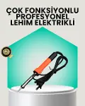 Isıya Dayanıklı Ergonok Saplı Elektronik Lehimleme Havyası-1