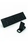 Kablosuz Katlanabilir Bluetooth Klavye Telefon Tablet Bilgisayar Uyumlu-4