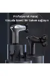 4 Başlıklı Şarjlı Masaj Tabancası Bel Sırt Boyun Bacak Kas Rahatlatıcı-3