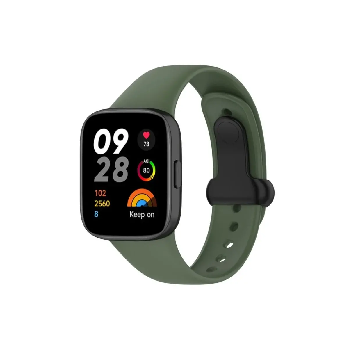Xiao Red Watch 3 Origin Silikon Kordon (saat Değildir) - Koyu Yeşil