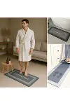 Sihirli Süper Su Emici Kaymaz Tabanlı Uzun Paspas 40*120 cm-4