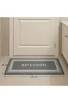 Sihirli Süper Su Emici Kaymaz Tabanlı Uzun Paspas 40*120 cm-5