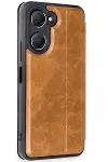 Vivo Y18 Kılıf Flip Cover - Taba-2